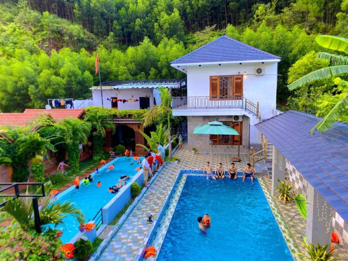 Phong Nha Hillside View Bungalow Exterior photo